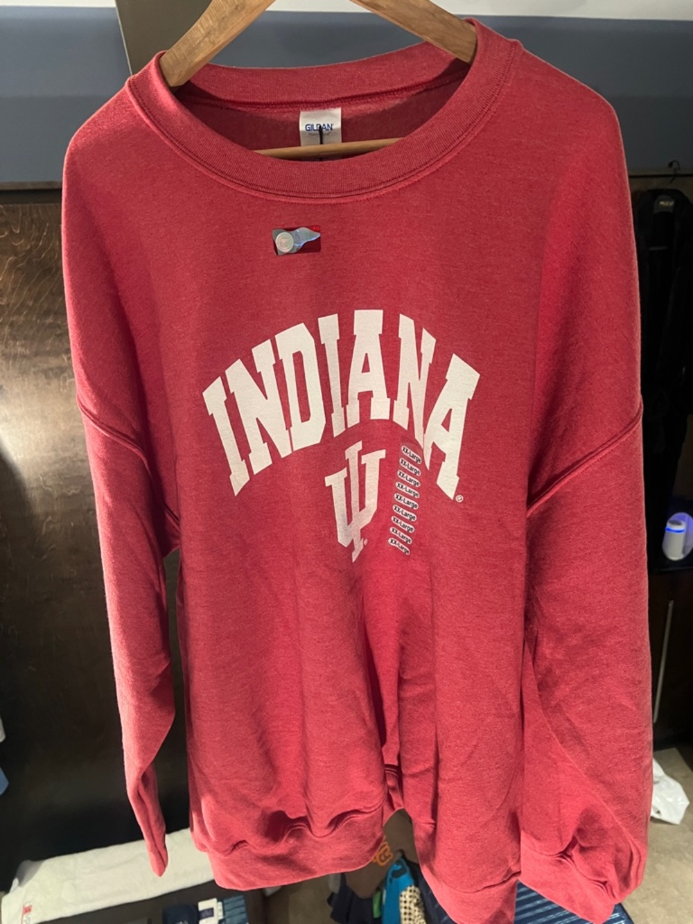 Indiana University Red Crewneck Sweatshirt🔱